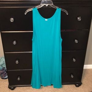 Blue/green T-shirt dress!!!